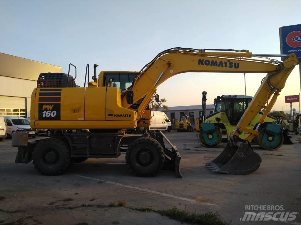 Komatsu pw160-11 Hjulgrävare