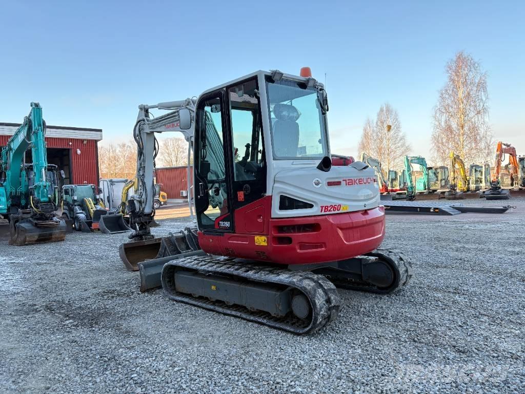 Takeuchi TB260 Minigrävare < 7t