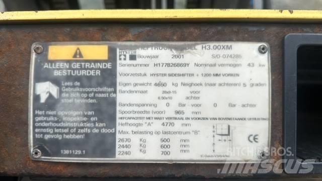 Hyster 3.00 XM Dieselmotviktstruckar