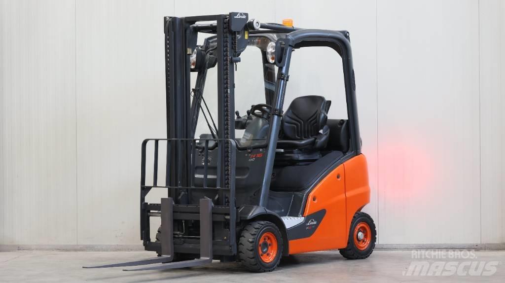 Linde H 16 T-01 Gasolmotviktstruckar