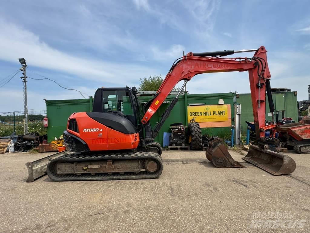 Kubota KX 008-4 Minigrävare < 7t
