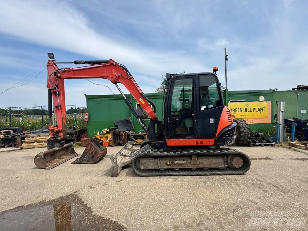 Kubota KX 008-4 Minigrävare < 7t