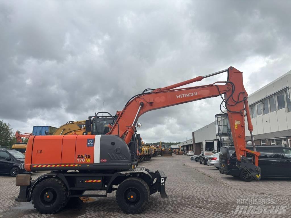 Hitachi ZX 170 W-3 Hjulgrävare