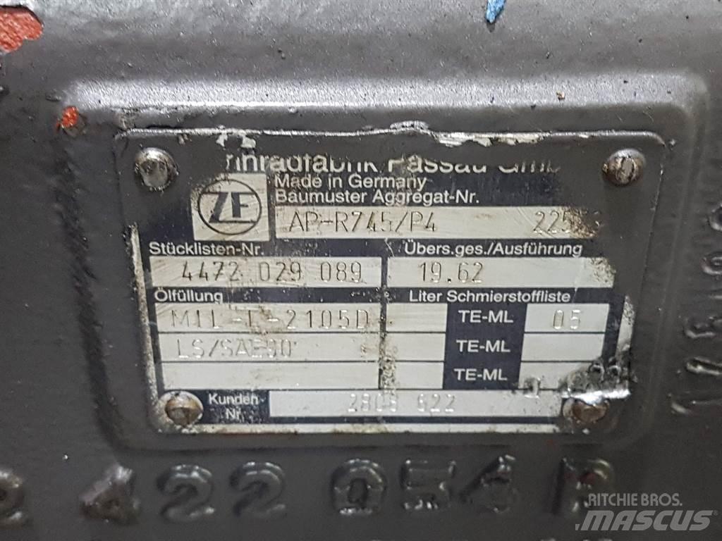 ZF AP-R745/P4 Hjulaxlar