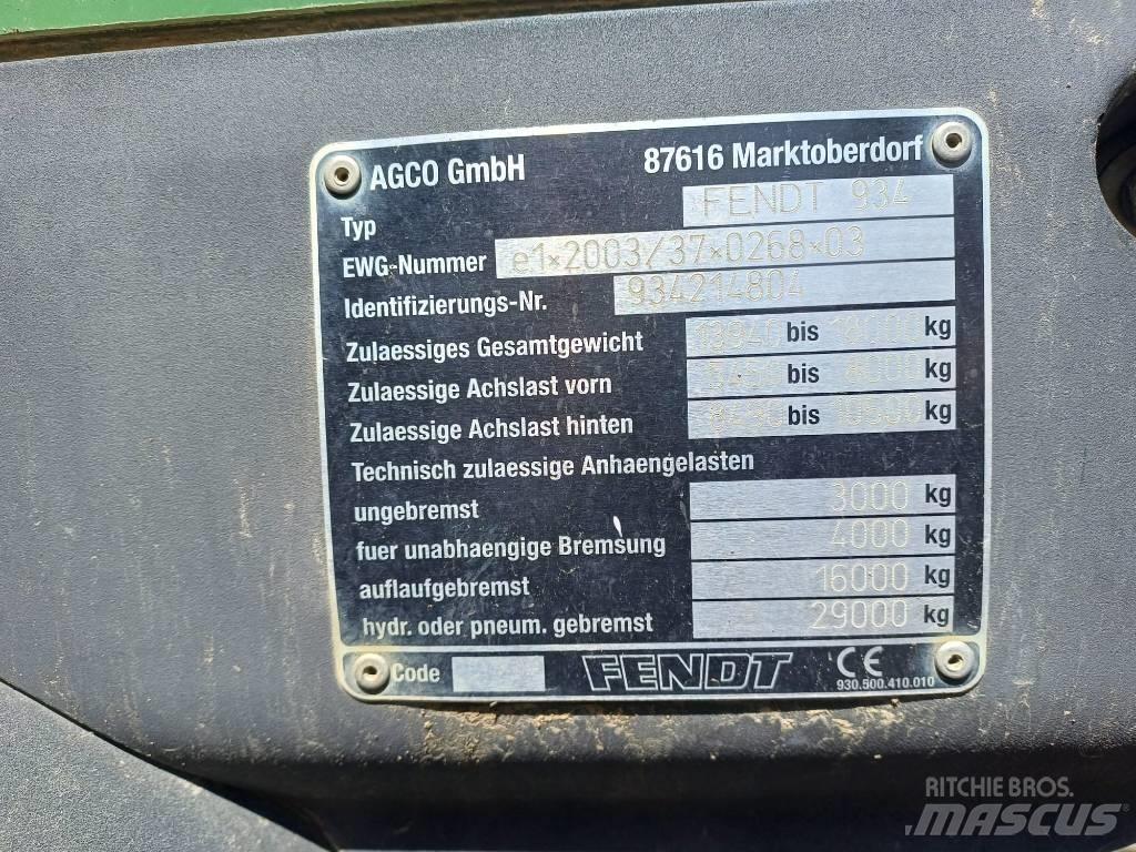 Fendt 936 Vario Traktorer
