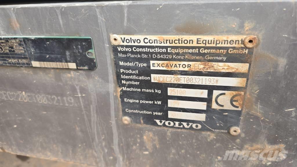 Volvo EC220EL Bandgrävare