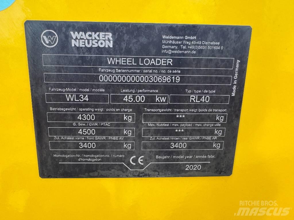 Wacker Neuson WL34 Hjullastare