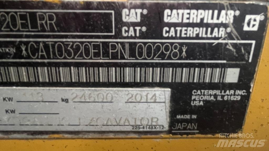 CAT 320 EL Bandgrävare