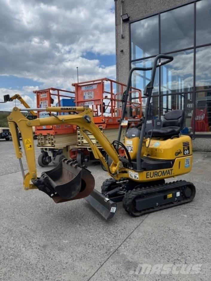 Komatsu PC 09-1 Minigrävare < 7t