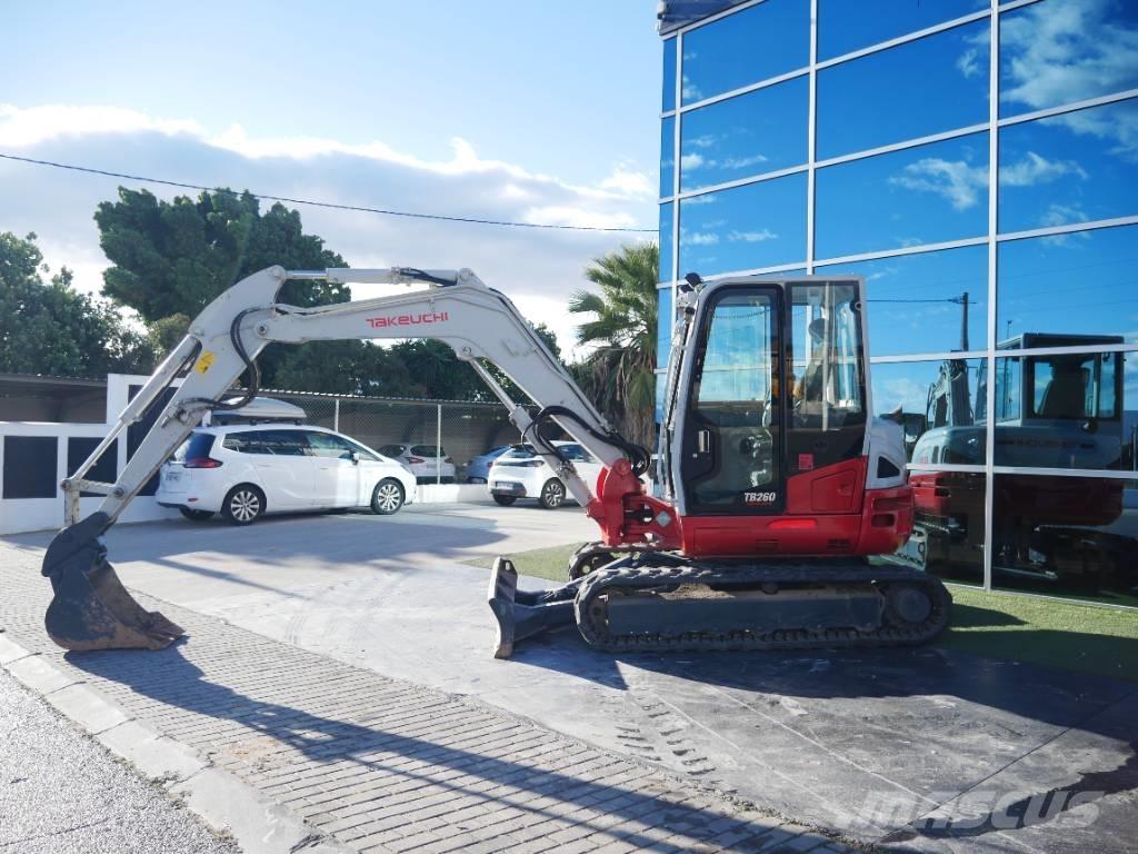 Takeuchi TB 260 Minigrävare < 7t