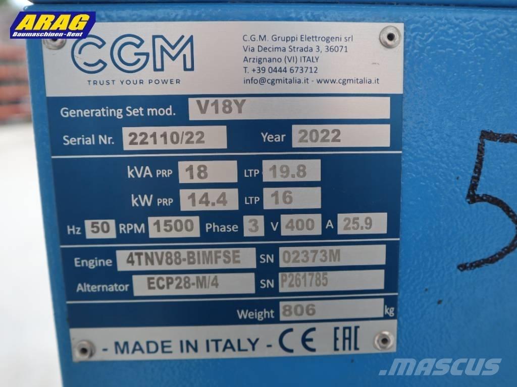 CGM V18Y Dieselgeneratorer
