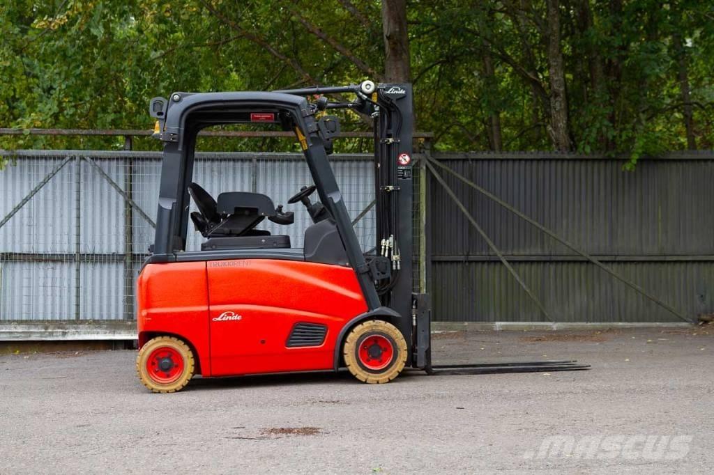 Linde E 20 Elmotviktstruckar