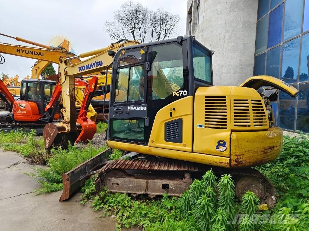 Komatsu PC 70-8 Bandgrävare