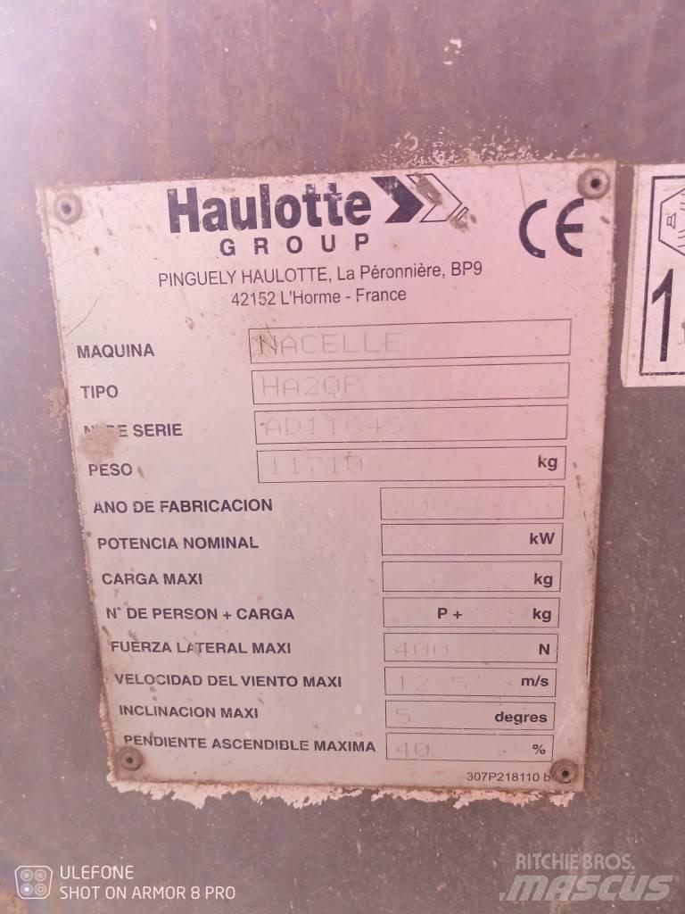 Haulotte HA 20 PX Bomliftar