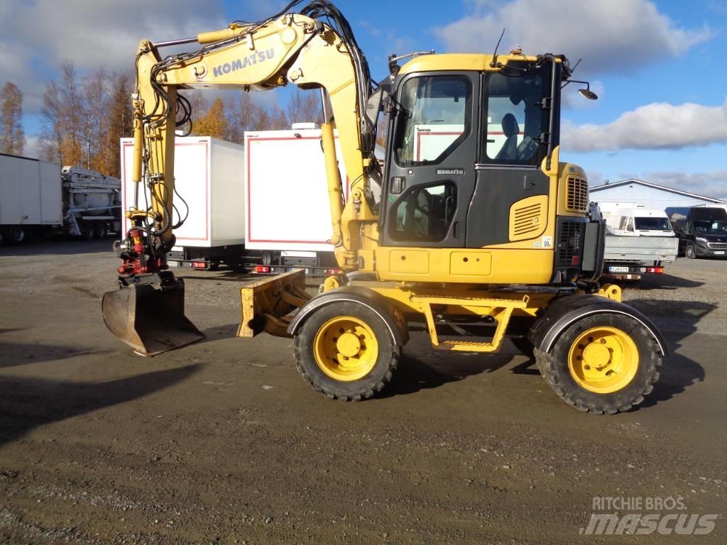 Komatsu PW 98 MR-6 Hjulgrävare