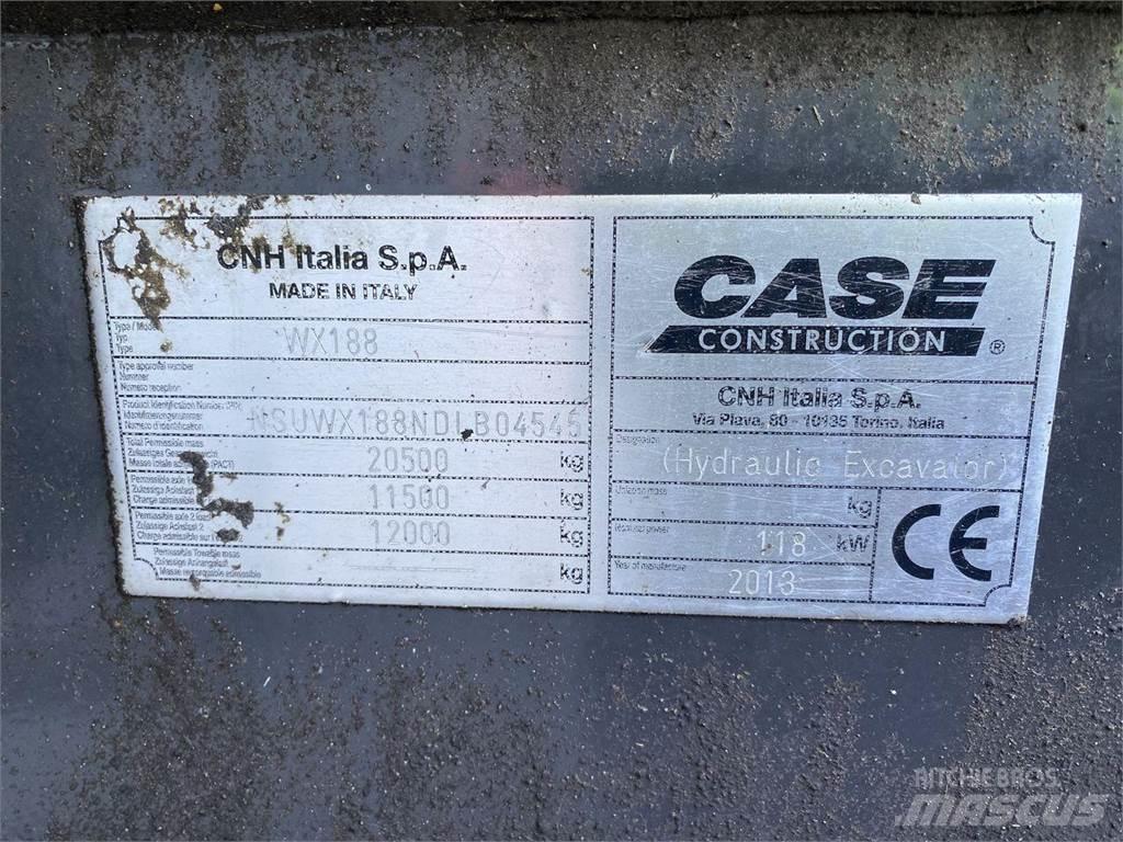 CASE WX188 Hjulgrävare