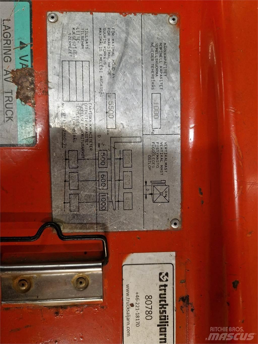 Toyota FBESF15 Elmotviktstruckar