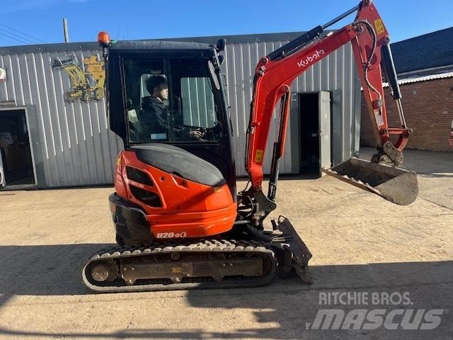 Kubota U 20-3 Minigrävare < 7t