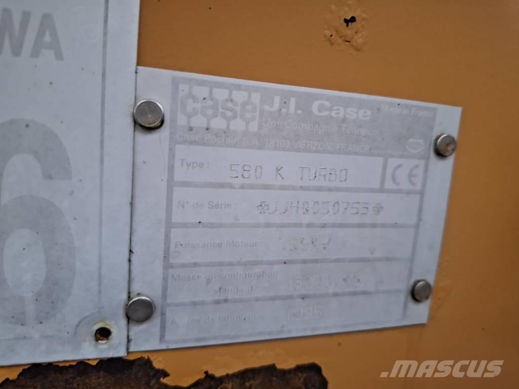 CASE 580 K Turbo Grävlastare