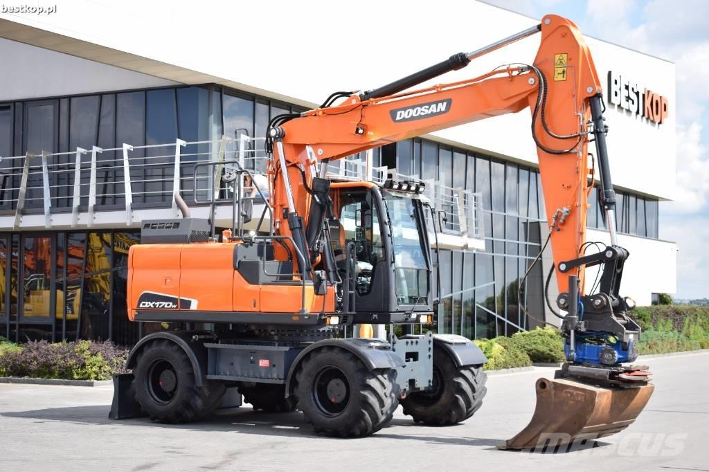 Doosan DX 170 W-5 Hjulgrävare