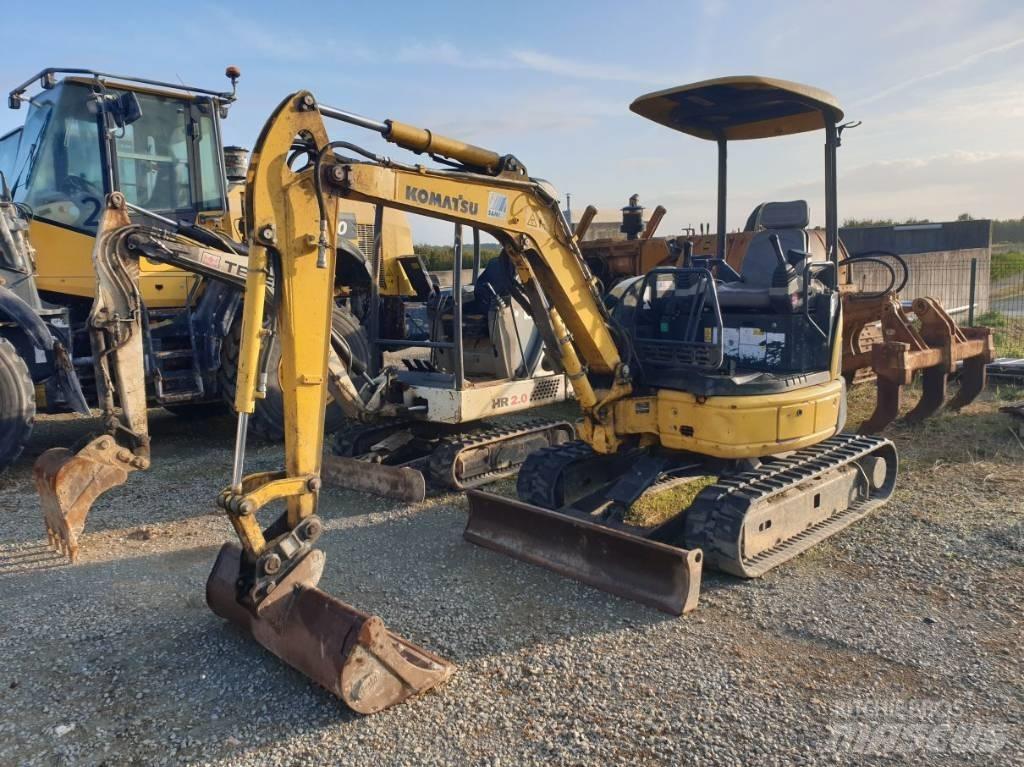 Komatsu PC26MR-3 Minigrävare < 7t