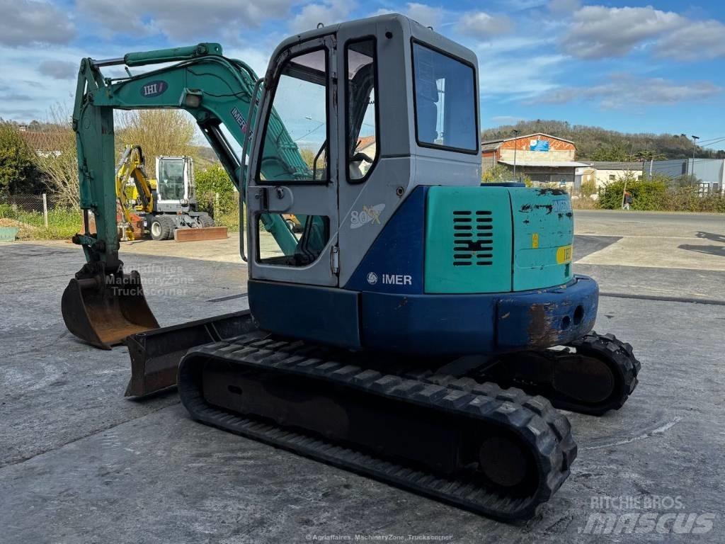 IHI 80 NX Minigrävare < 7t