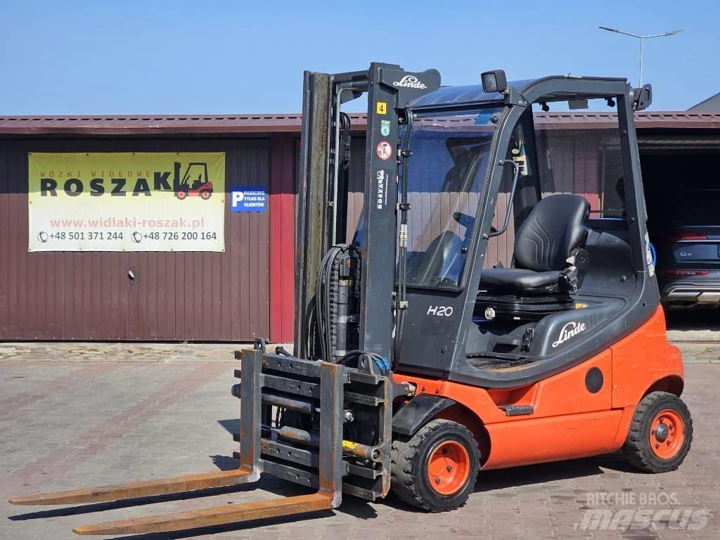 Linde H20T-03 Gasolmotviktstruckar