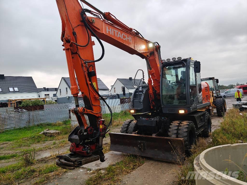 Hitachi ZX 140 W-5 Hjulgrävare