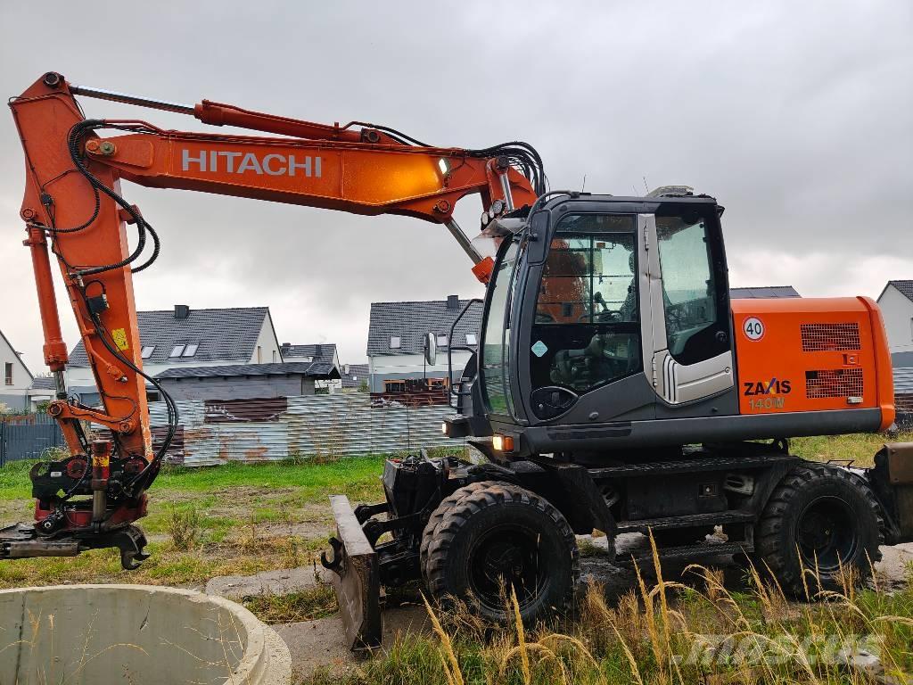 Hitachi ZX 140 W-5 Hjulgrävare
