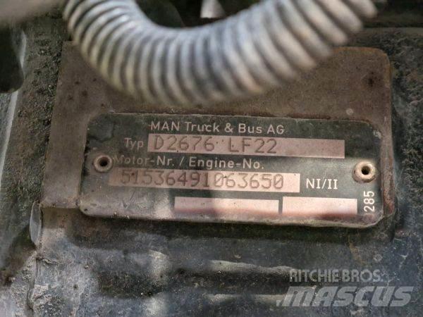 MAN D2676 LF22 Motorer