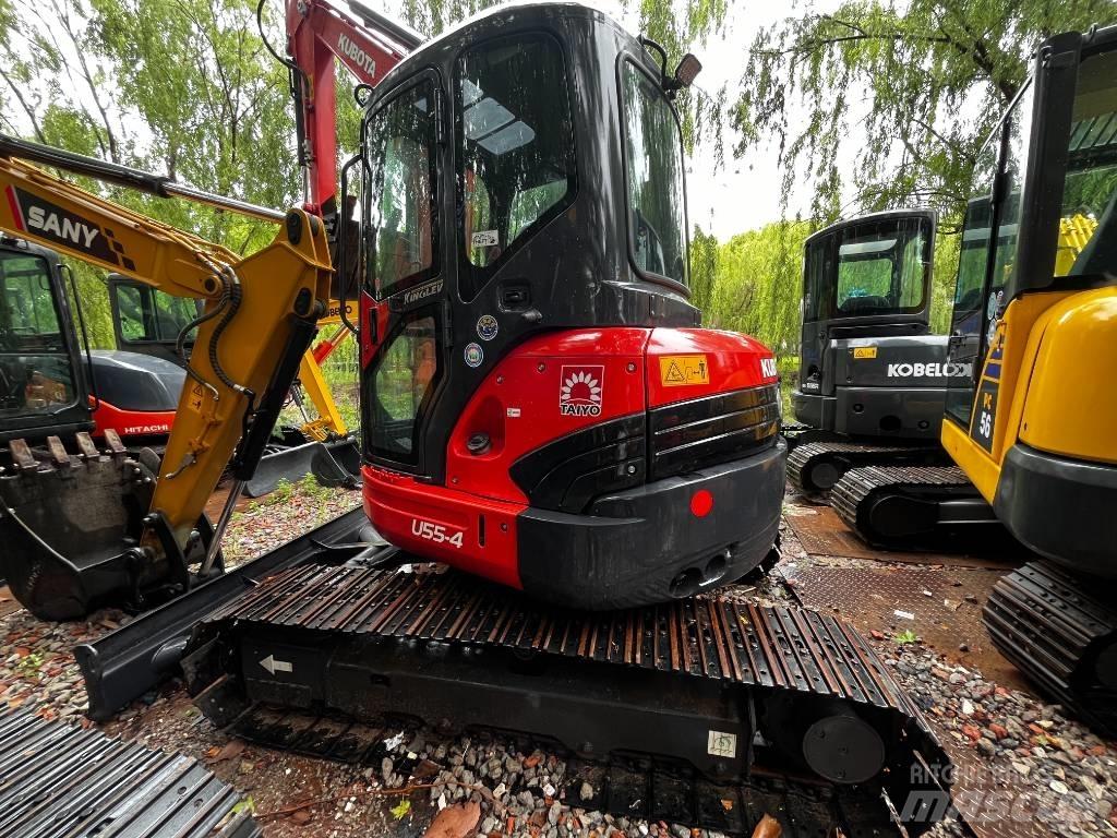 Kubota U55-4 Minigrävare < 7t