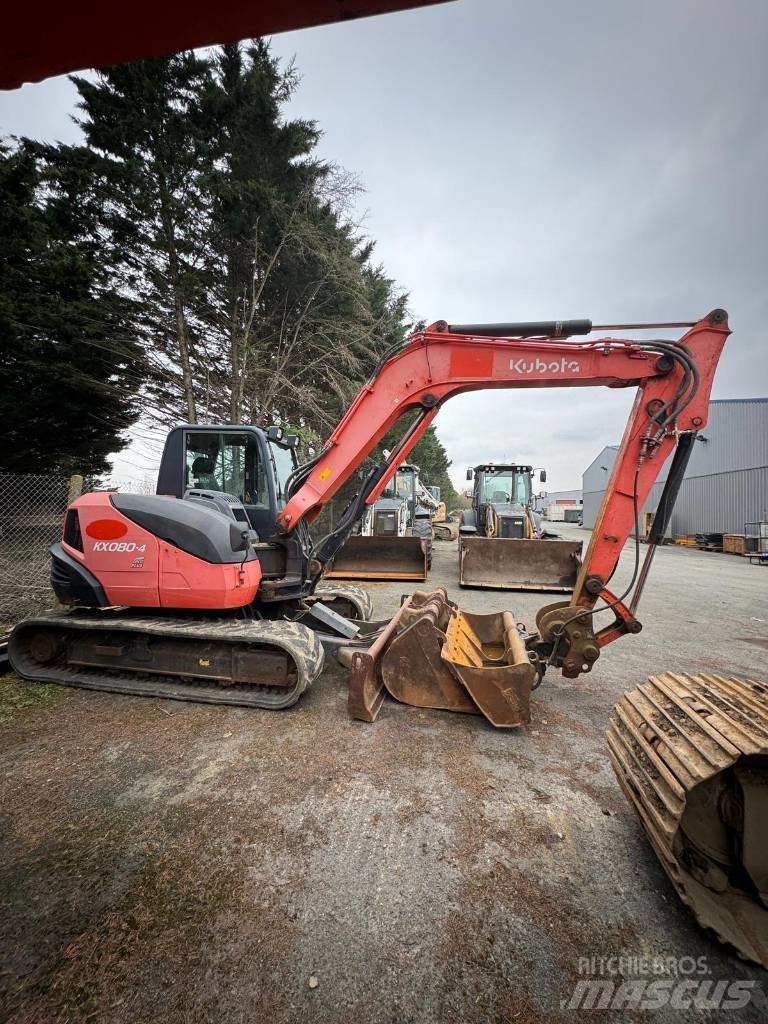 Kubota KX 80-4 A2 Midigrävmaskiner 7t - 12t