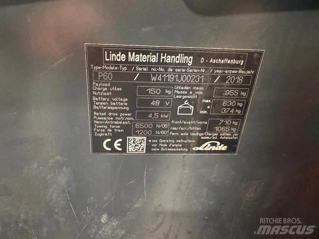 Linde P 60 Materialhantering - Övriga