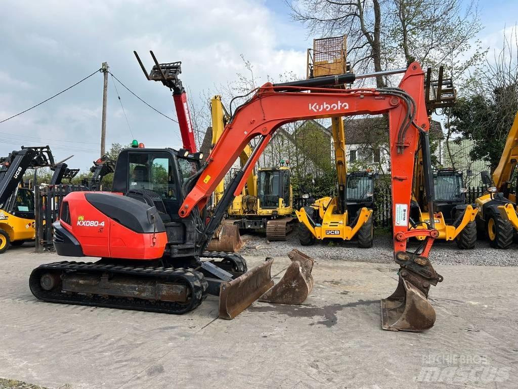 Kubota KX 80-4 Midigrävmaskiner 7t - 12t