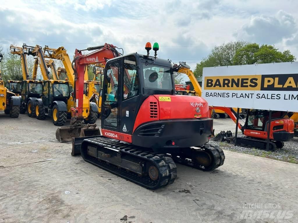 Kubota KX 80-4 Midigrävmaskiner 7t - 12t