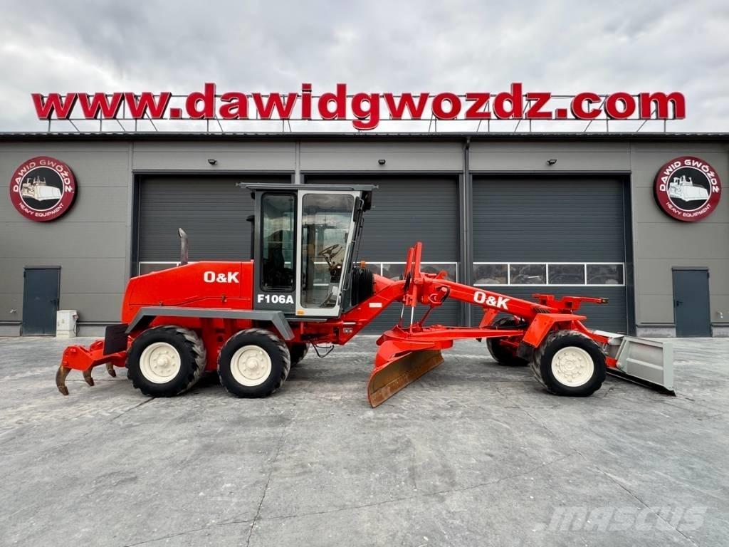 O&K F 106 A Väghyvlar