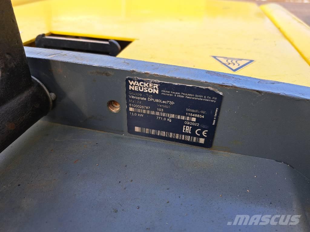 Wacker Neuson DPU 80 Markvibratorer