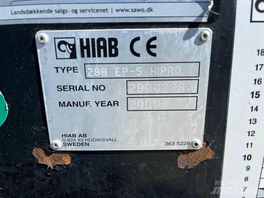 Hiab 288EP-5 HIPRO Styckegodskranar