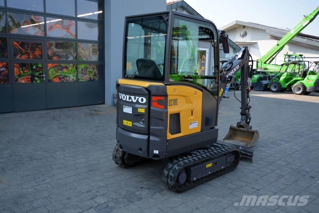 Volvo EC 18 E Minigrävare < 7t