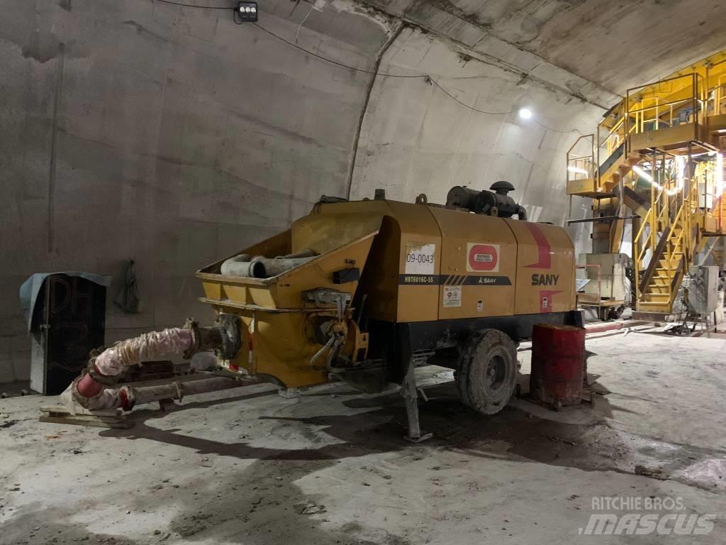 Sany HBT6016C-5S Lastbilar med betongpump