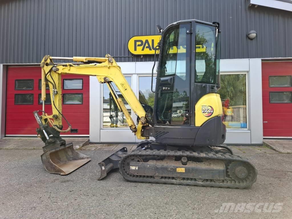 Yanmar ViO25 Minigrävare < 7t