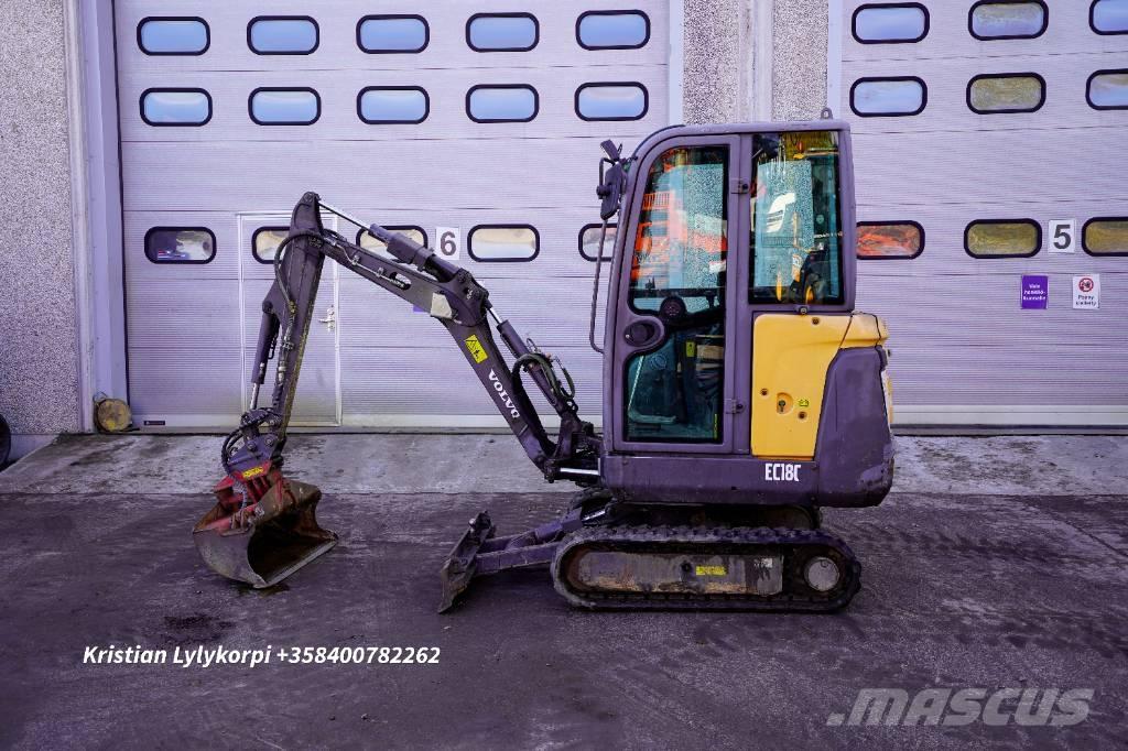 Volvo EC18C Minigrävare < 7t