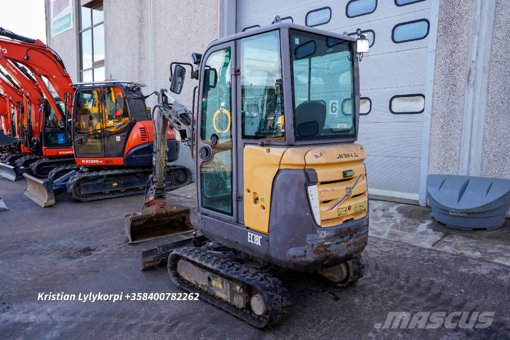 Volvo EC18C Minigrävare < 7t