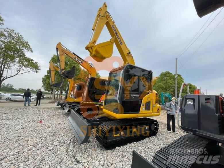 Komatsu PC 70 Midigrävmaskiner 7t - 12t