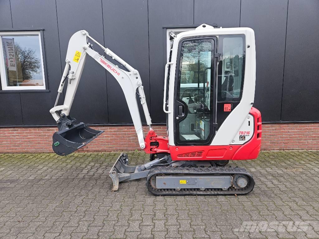 Takeuchi TB216 Minigrävare < 7t