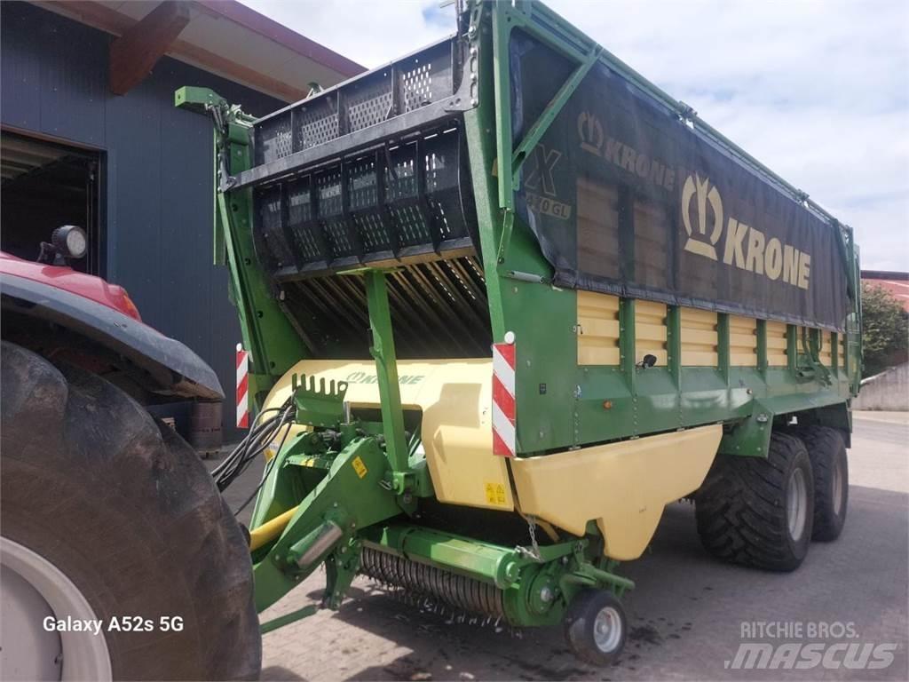 Krone ZX 470 GL Hackvagn / Självlastarvagn