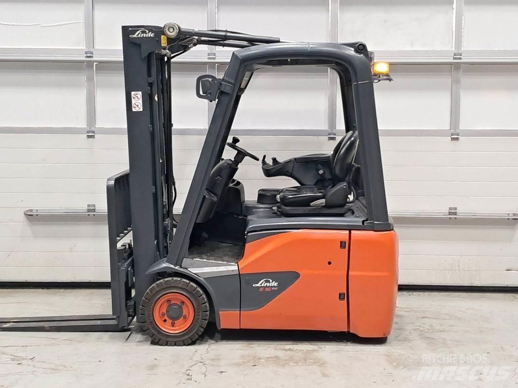 Linde E16C-02 Elmotviktstruckar