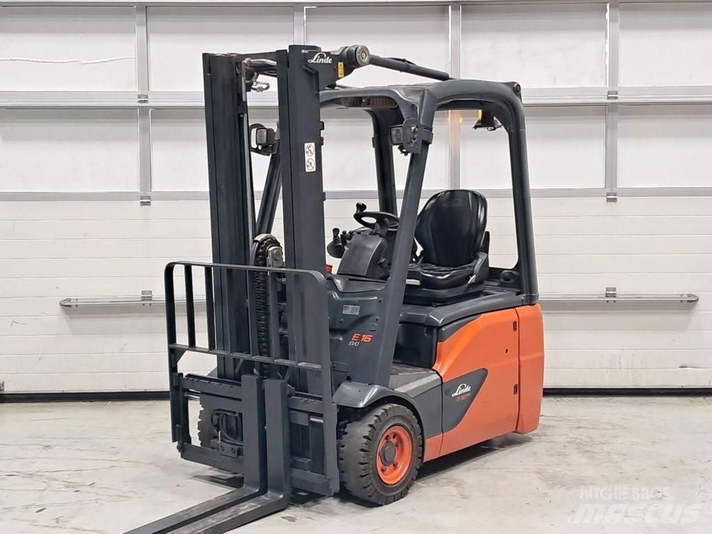 Linde E16C-02 Elmotviktstruckar