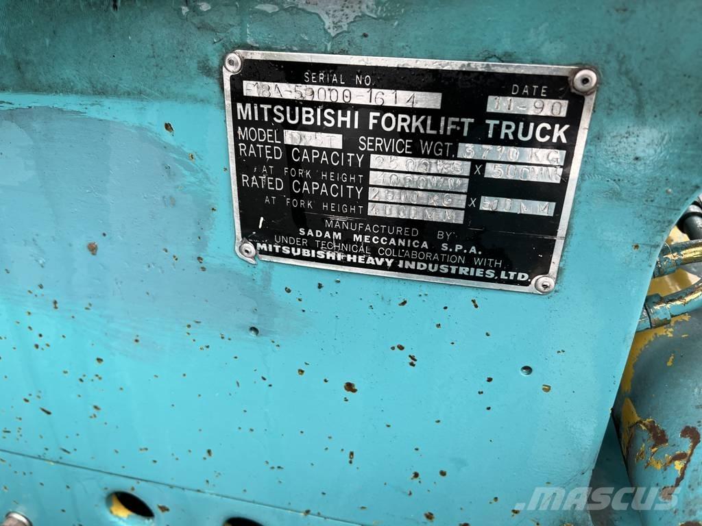 Mitsubishi FD 25T Dieselmotviktstruckar