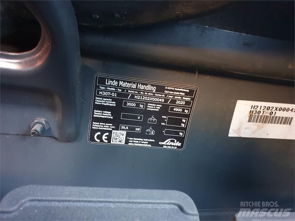 Linde H30T Gasolmotviktstruckar